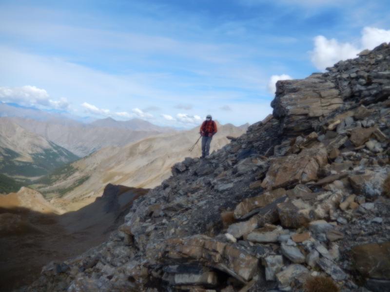 Crête entre les Epervières