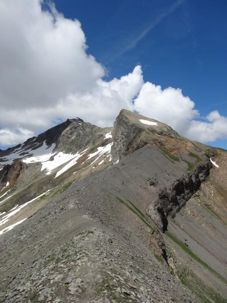 Crête sud de la pointe de Confolens