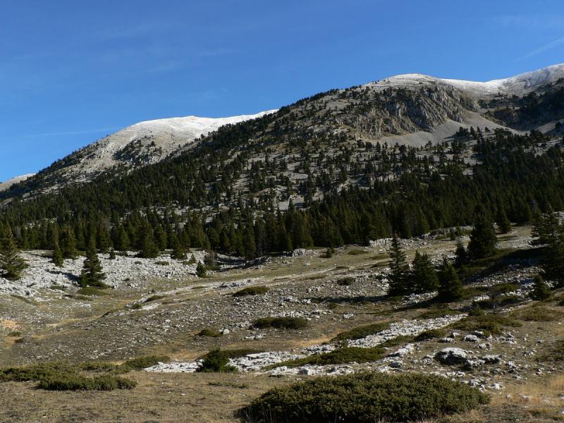 Crètes entre les Pas de Berriève et la Ville