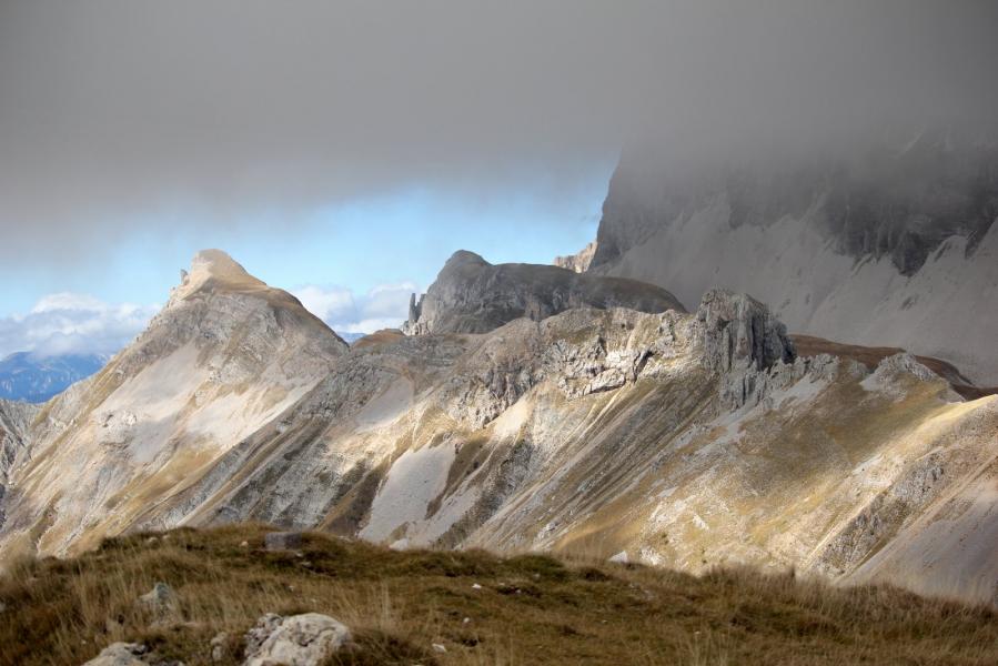 Crête du Vallon depuis le Chauvet