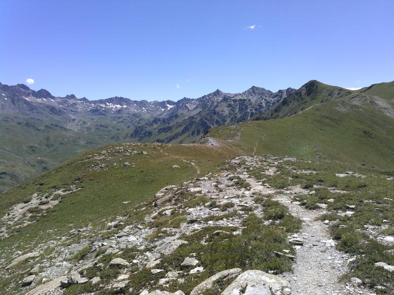 Crête jusqu'au pas des GRiffes