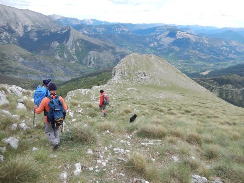 Crête sud-est du Sommet de Couard