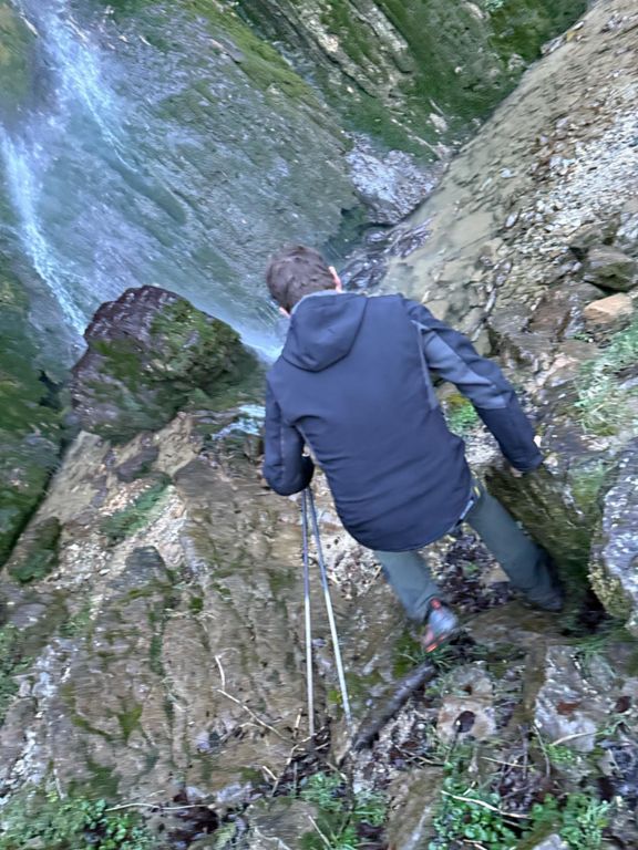 Randonnée (descente) dans l'après-midi