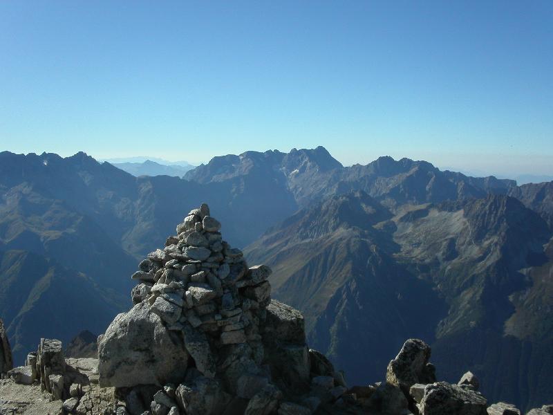 cairn du sommet