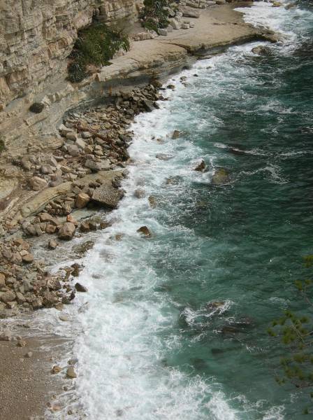 calanque des Pierres Tombées