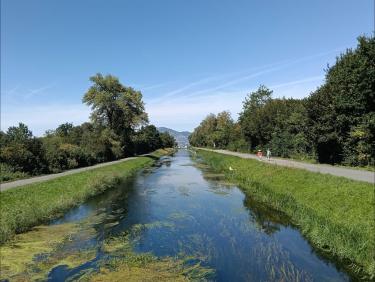 Canal parallèle au Rhône 