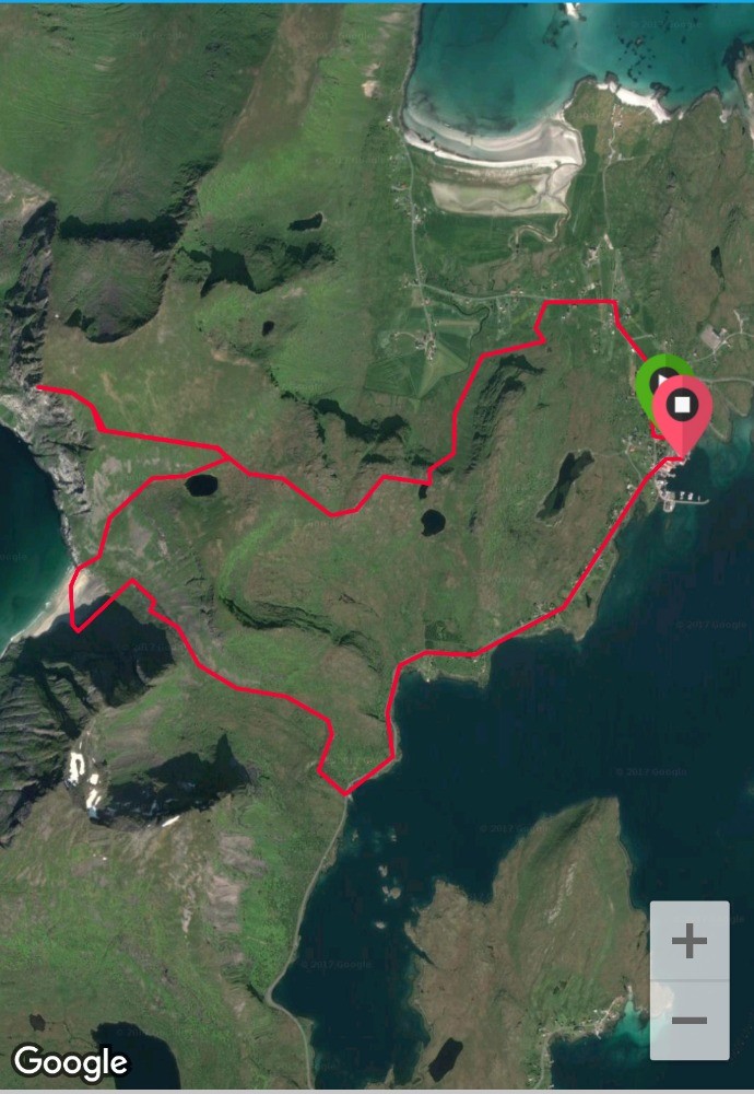 Carte Ryten Kvalvika
