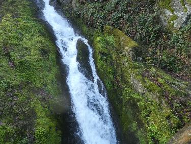 Cascade au dÃ©part du circuit