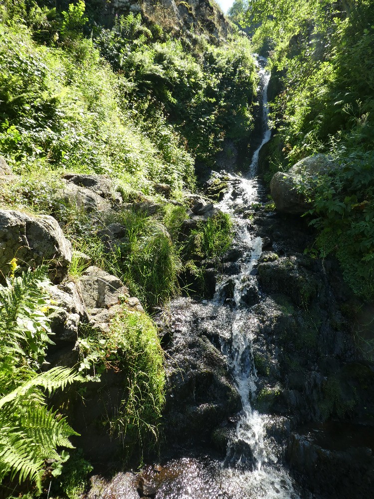 cascade du Salin, partie infÃ©rieure