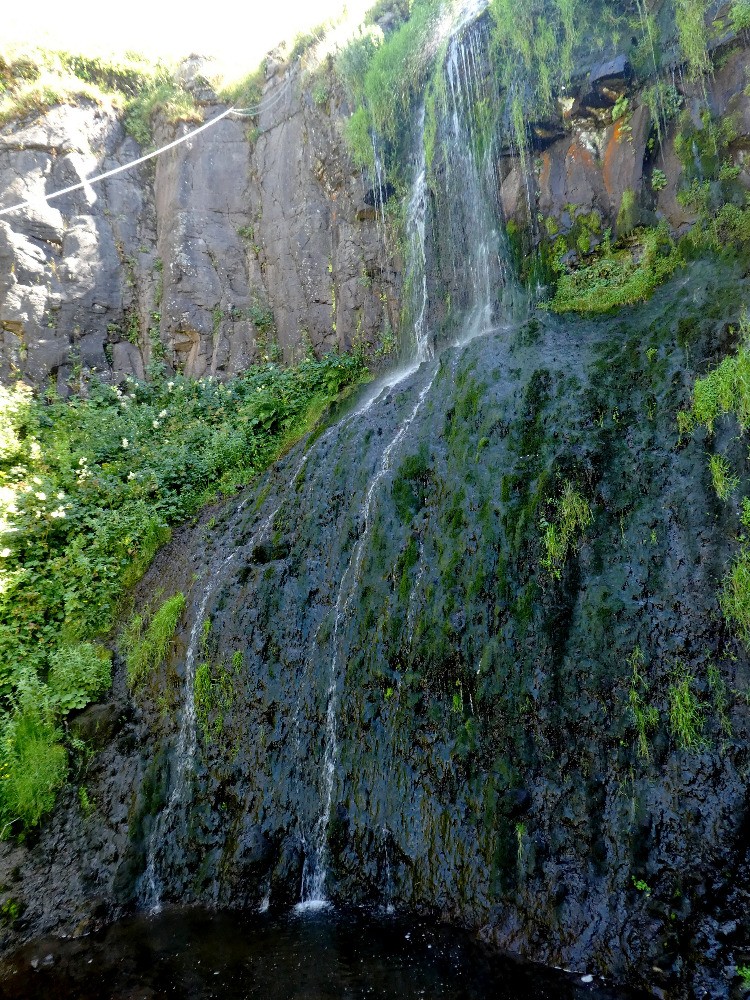cascade du Salin, partie supÃ©rieure