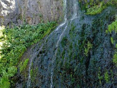 cascade du Salin, partie supÃ©rieure