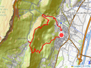 Cascade de l&apos;Enversin, Pierre Auguille et retour par Marcieu