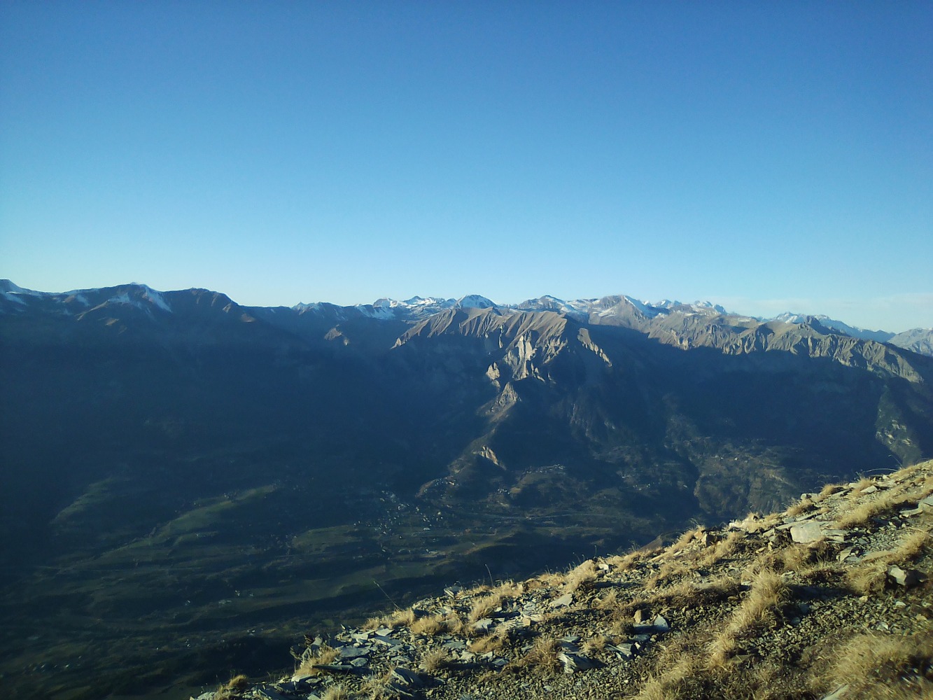 chateauroux les alpes en bas, tÃªte de chante perdrix - tÃªte de l'hivernet et tÃªte de soleil boeuf , Ã  G