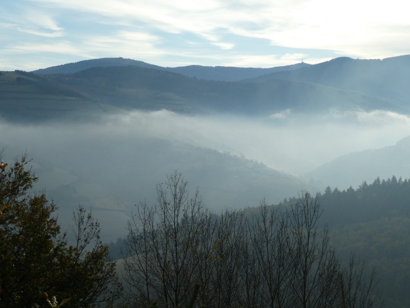 Chaux de Toureyre et CrÃªt de l'Oeillon