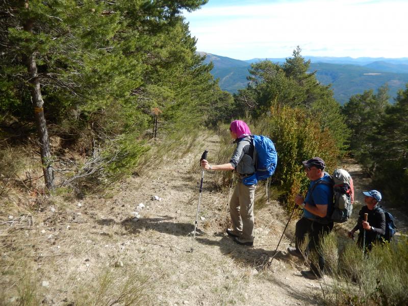 chemin vers le Collet Girard