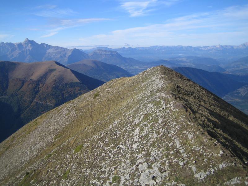 chevauchée sur fond d' Obiou