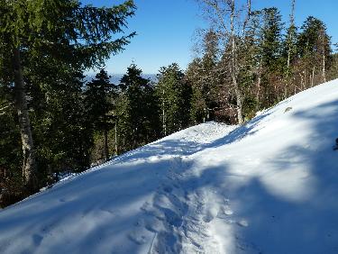 Chirat enneigÃ© sur le GR7