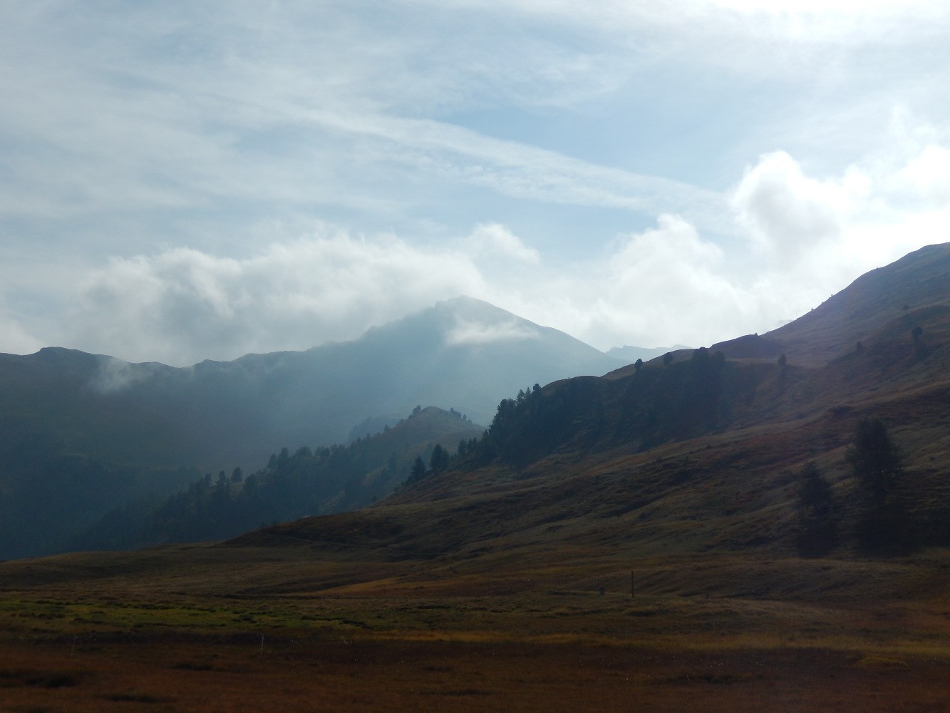 Cima Dorlier vu du col de Chabaud