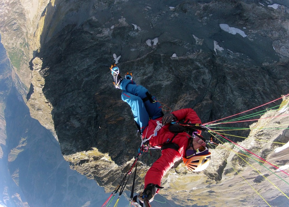 Cime du Vallon pour la fin de la saison de gardiennage du refuge 