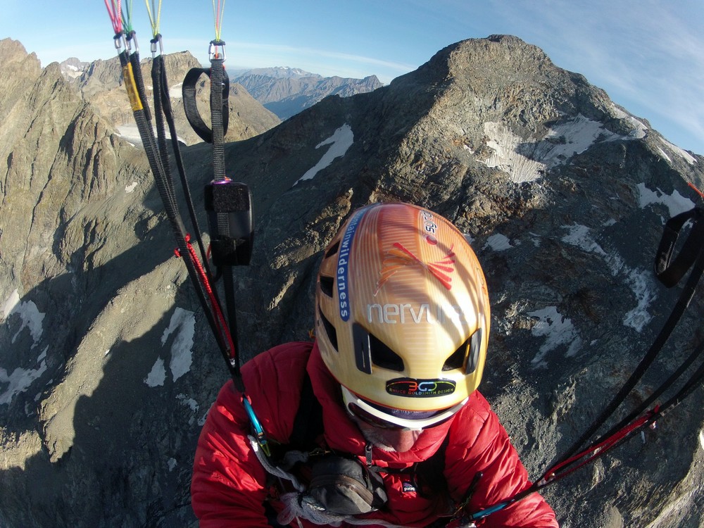 Cime du Vallon pour la fin de la saison de gardiennage du refuge 