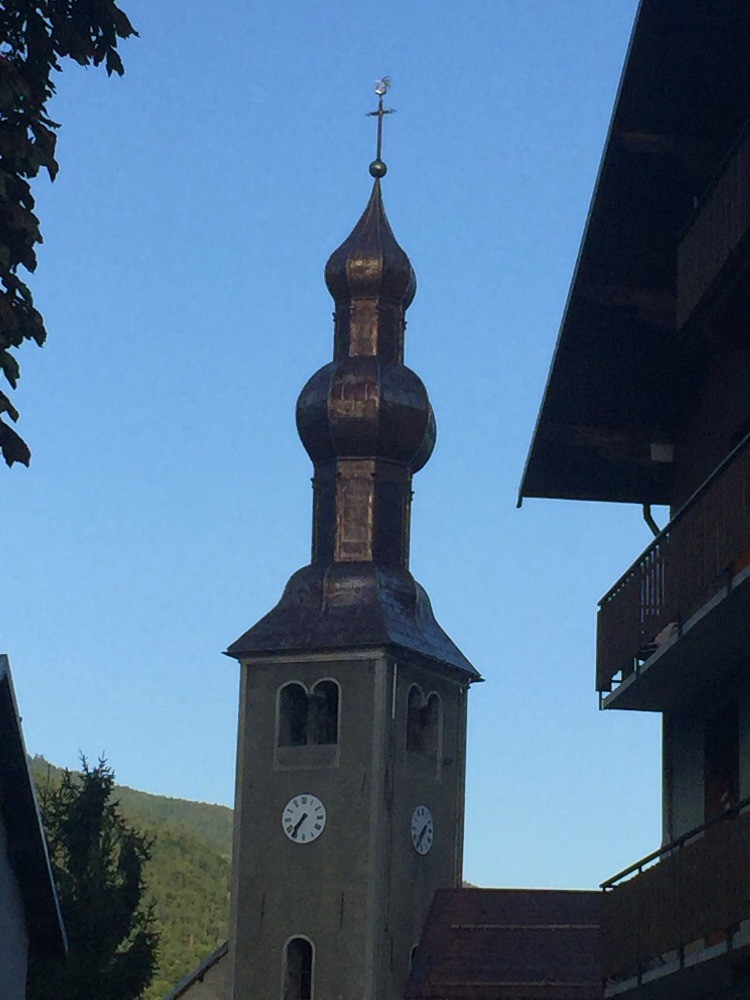 clocher de Bozel
