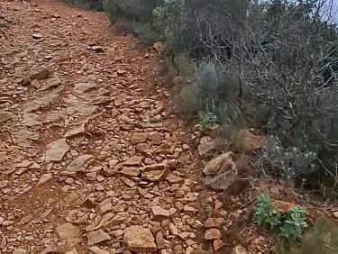Accès Cap Canaille - ouvreur de bouse