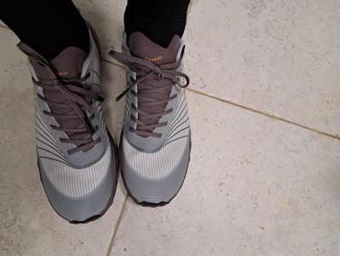 Trail le matin,essai nouvelles chaussures