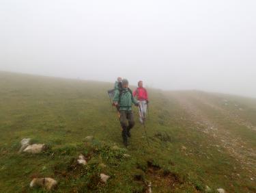 Col de la Croix depuis le Pic Nique du Grand Ferrand