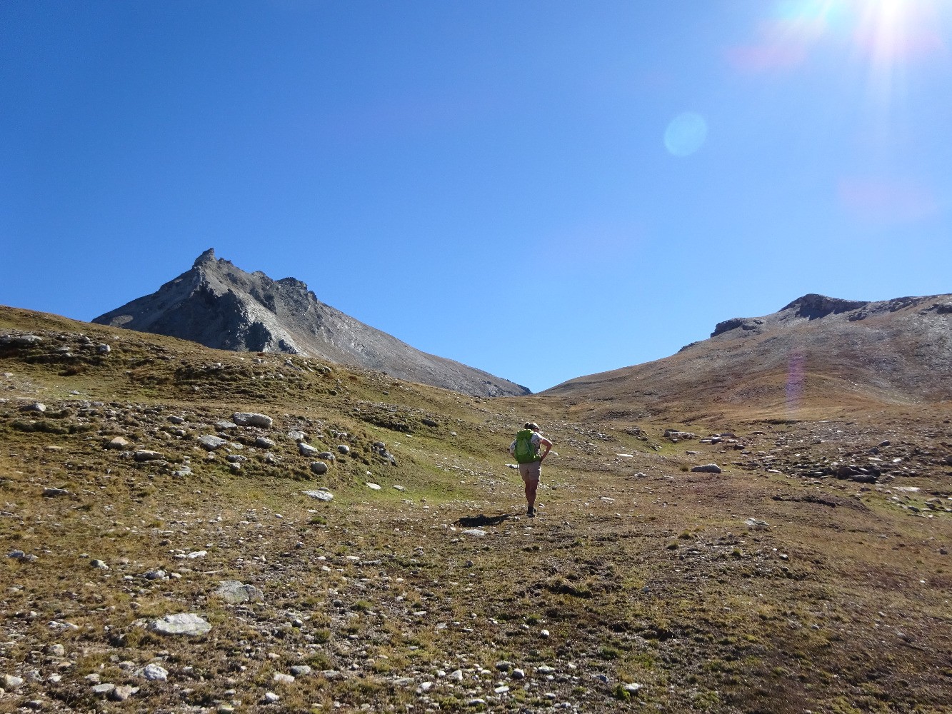 Col de la Traverse et la Spera