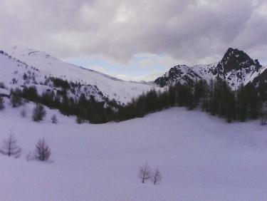 Col de Val Haute , entre la crÃªte de(!) Rougnoux (!) et la TÃªte de Gaulent