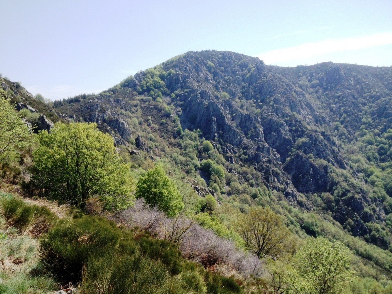 Col du Merle en vue