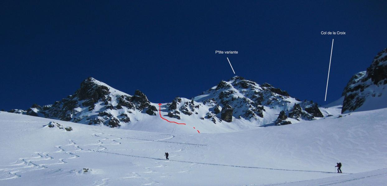 col de la croix et itinéraire