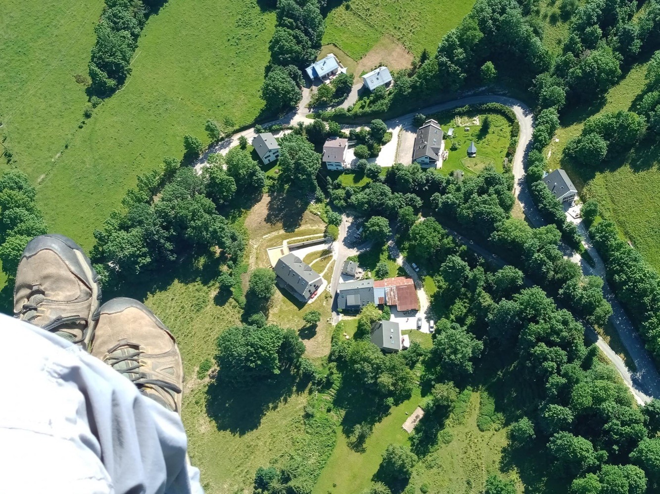 Combo parapente / famille dans le Vercors