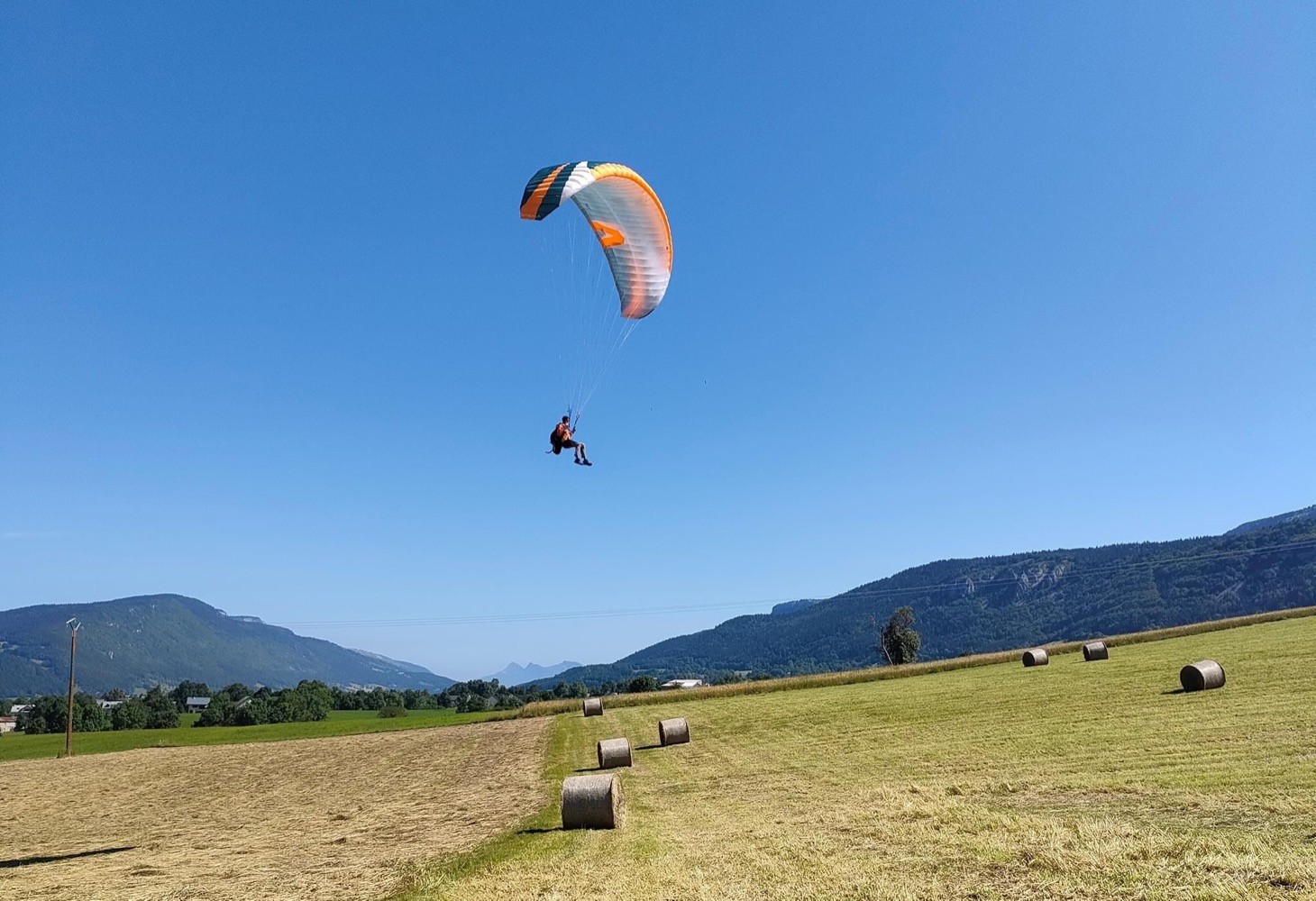 Combo parapente / famille dans le Vercors