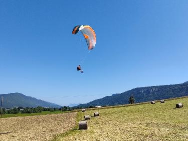 Combo parapente / famille dans le Vercors
