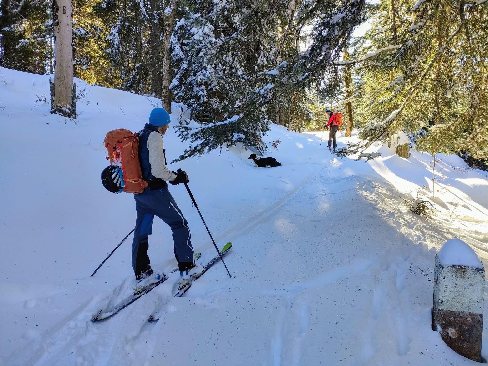 Comment on s'est perdus en montant à la Scia 