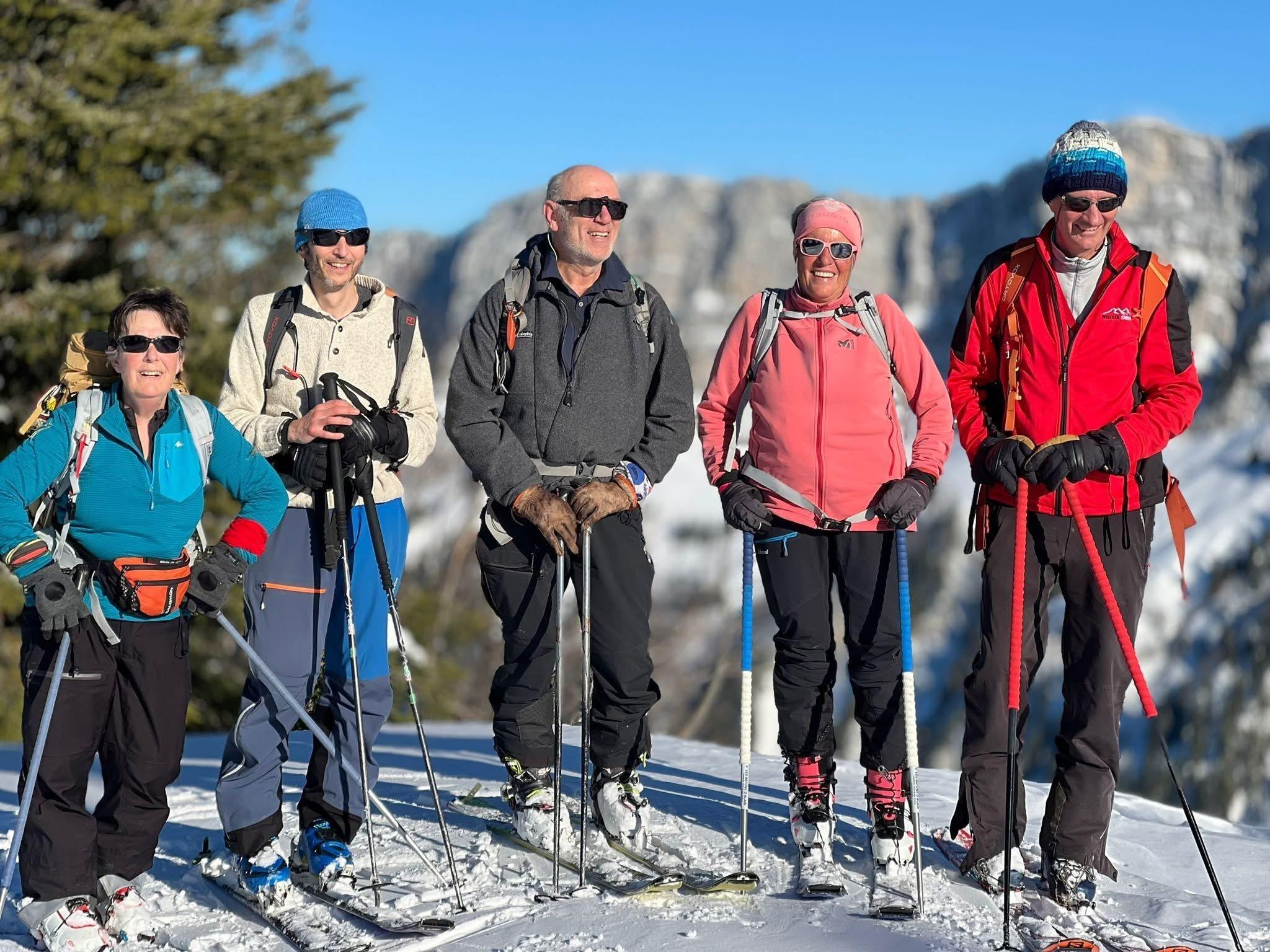 Comment on s'est perdus en montant à la Scia 