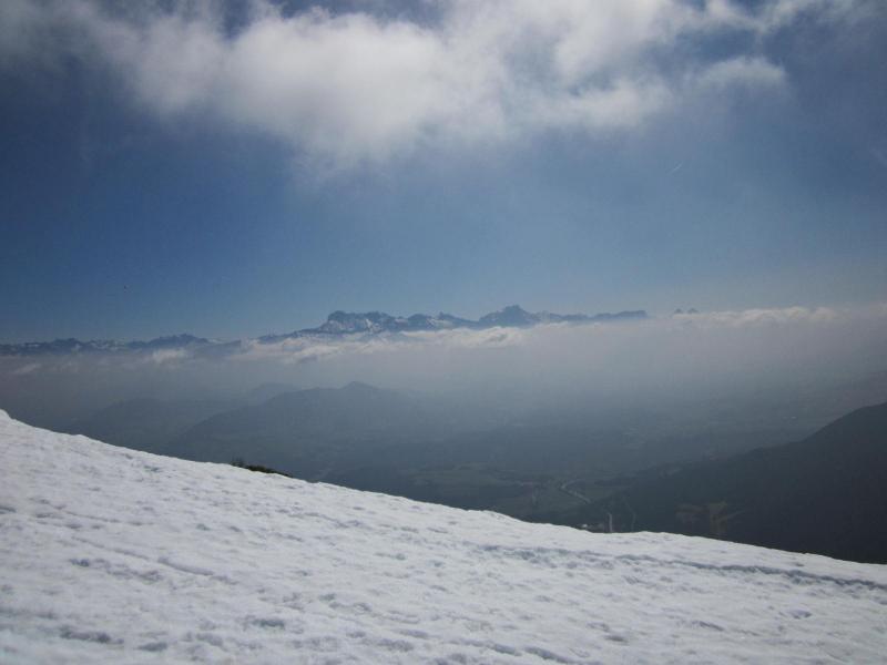 corniche de neige et Dévoluy