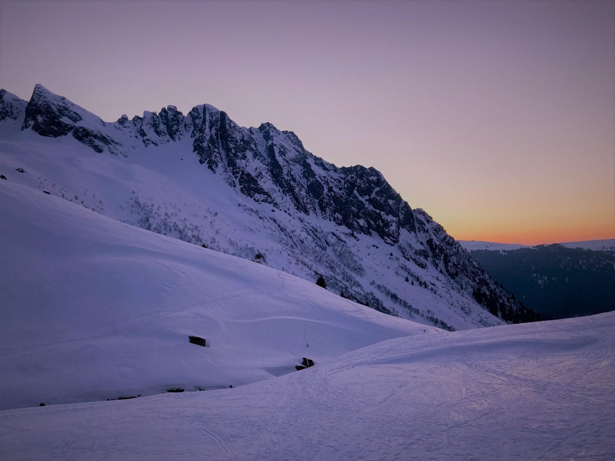 coucher de soleil ru refuge