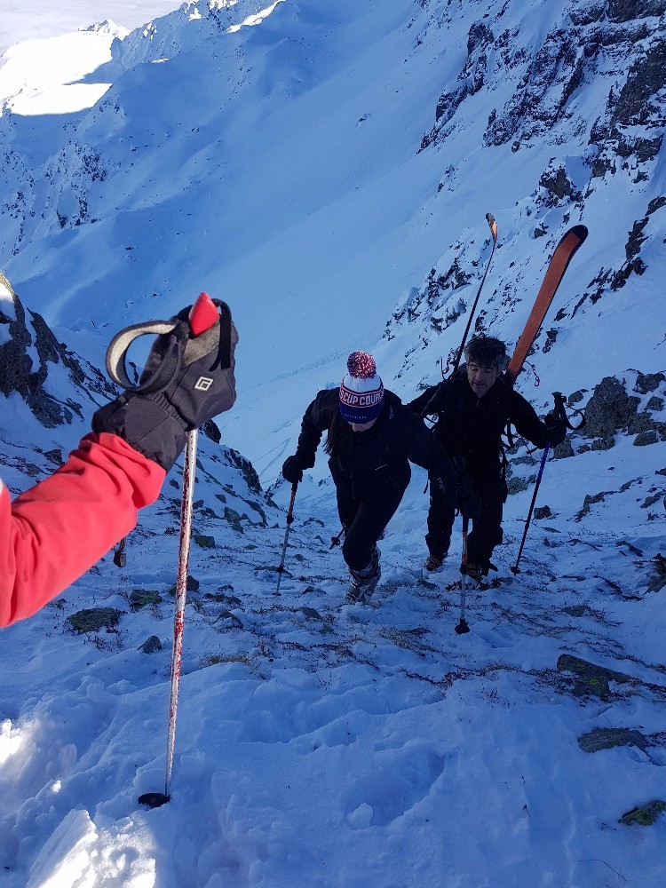 Couloir a nu