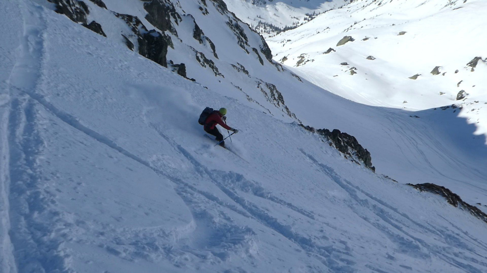 Couloir W Dent du Pra
