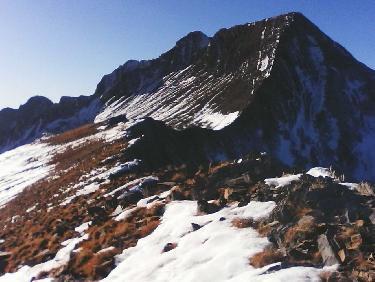 crête de vallon -pion depuis clot bouffier
