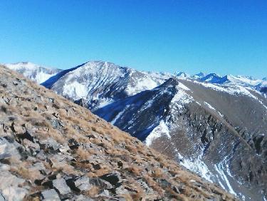 crête de vallon -pion depuis clot bouffier