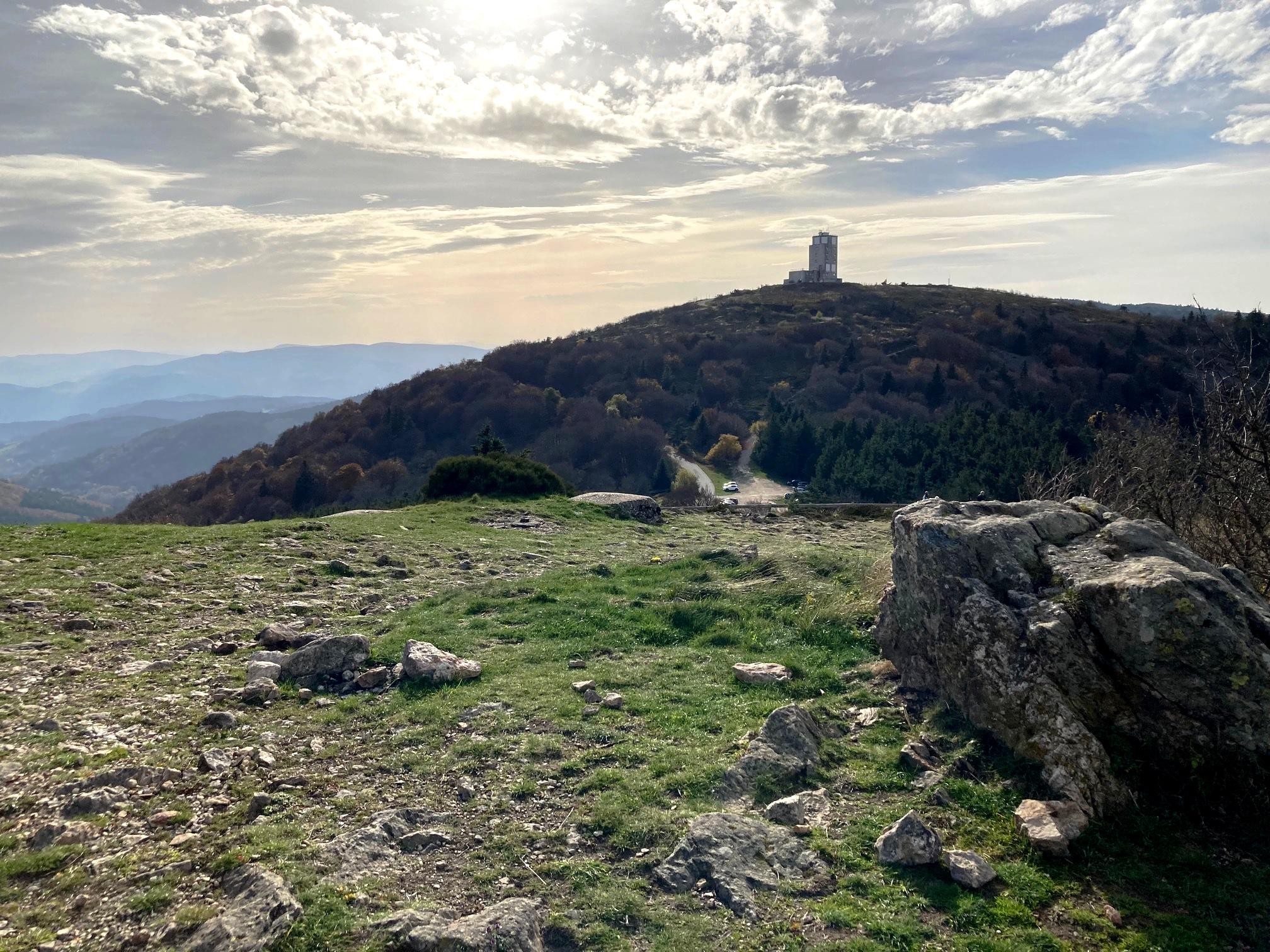 Crêt de Botte depuis le Crêt de l'Oeillon