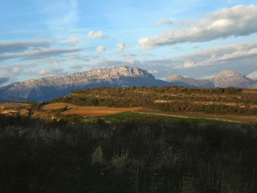 CrÃªte de GÃ©ruen et Cloches de Barles au crÃ©puscule