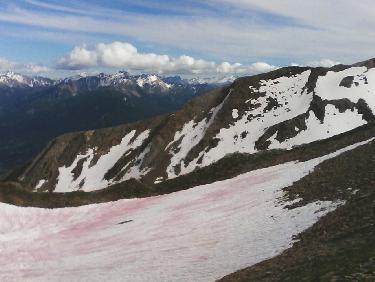 crÃªte de l&apos;arpion depuis le col nord
