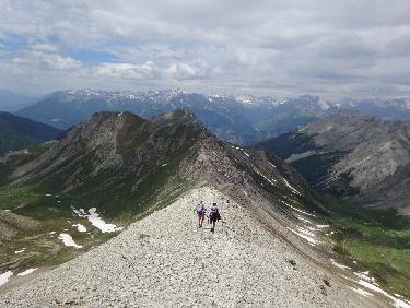 CrÃªte sud-ouest du pic des Esparges Fines