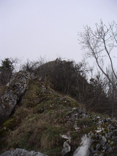 crête des rochers du Bret