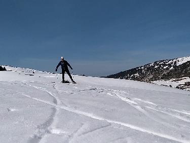 Croix de l&apos;alpe en ski de fond