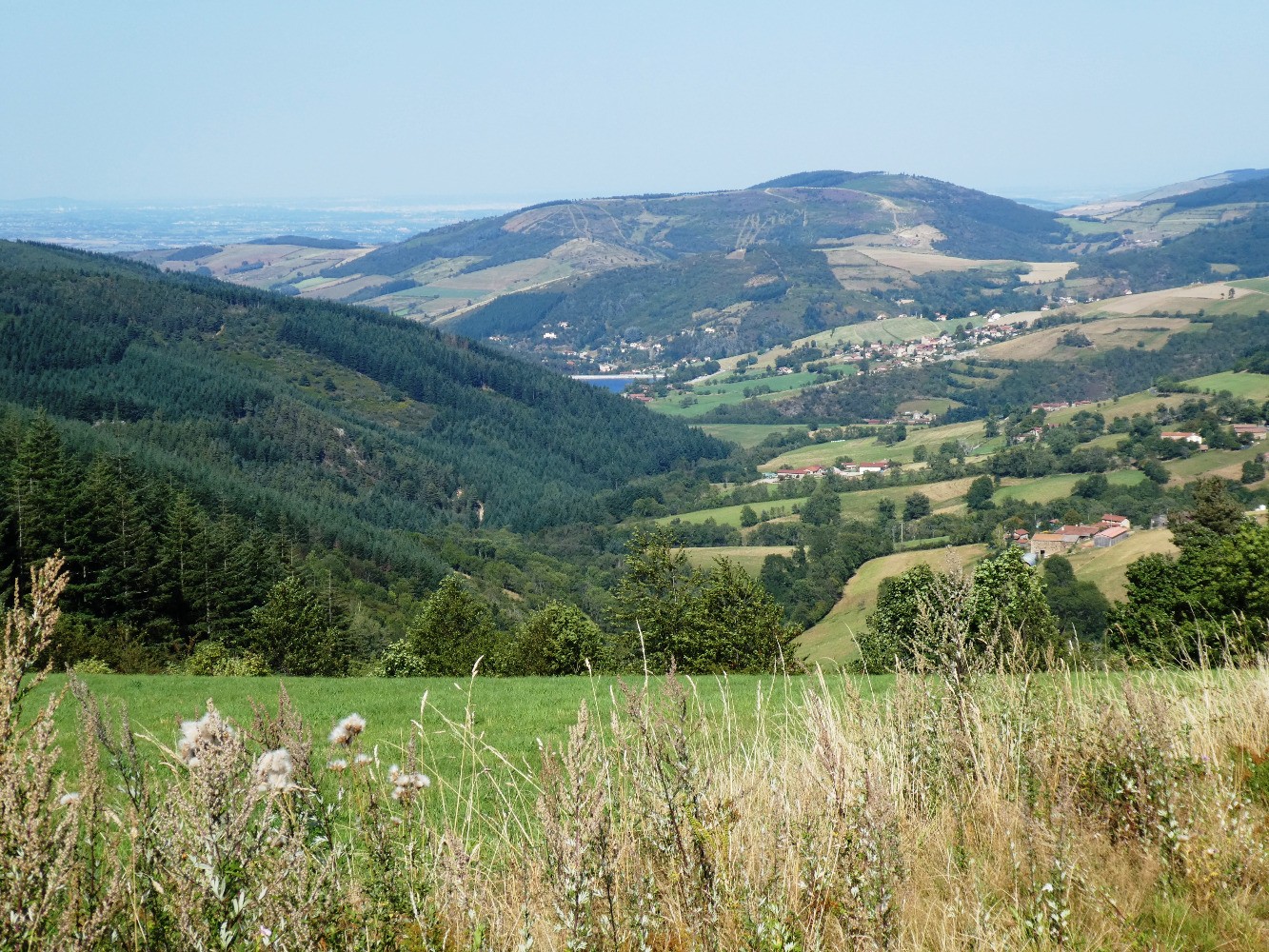 Croix du Planil : vers la vallÃ©e du RhÃ´ne